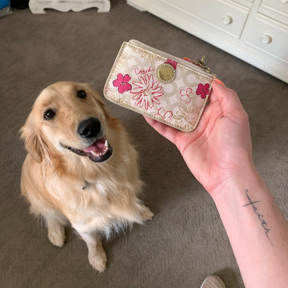 Coach card holder